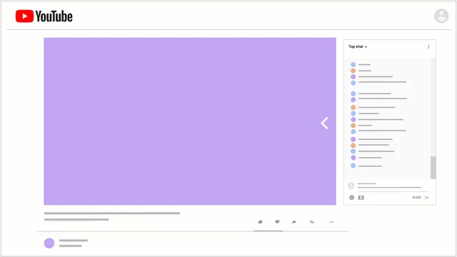 Visual for this record: YouTube's own live-stream tools stop short of built-in ticketing